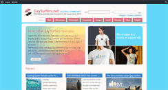 Desktop Screenshot of gaysurfers.net